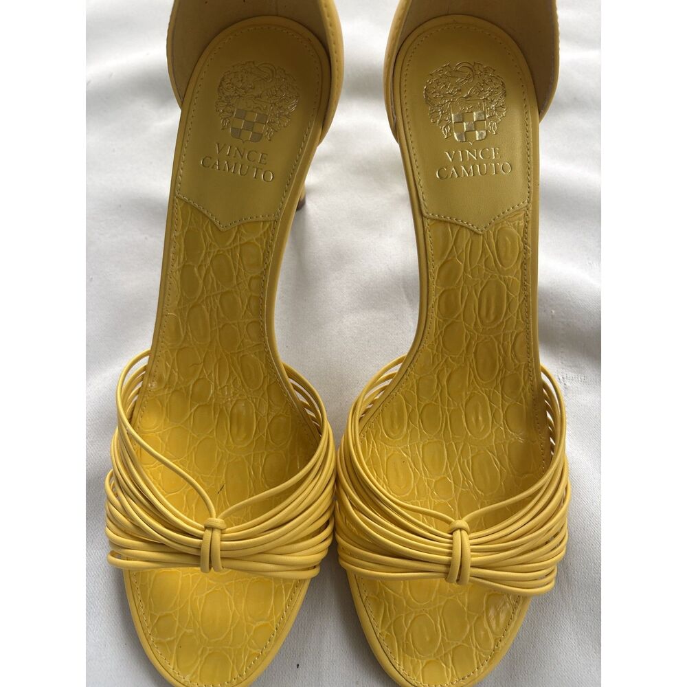 NEW Vince Camuto Blaine stiletto sandals with a knotted strappy design | sz 10 - Picture 5 of 15